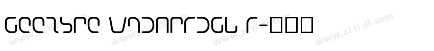 GEETYPE WaonProGB R字体转换